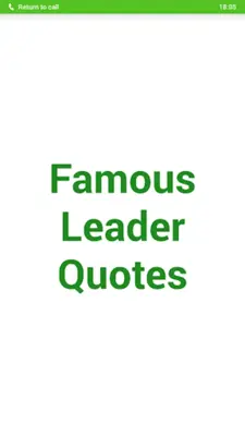 Famous Leader Quotes android App screenshot 4